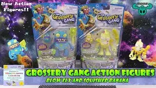 NEW! Grossery Gang Action Figures - Blow Fly and Squished Banana - Putrid Power