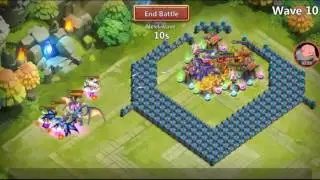 Castle Clash - Ember Army 259mil damage - Rank #2