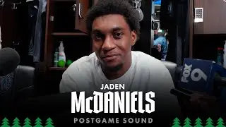 &ldquo;That&rsquo;s The Way I Like To Play.&rdquo; | Jaden McDaniels Post Game Sound | 12.06.25