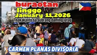 Ang daming magagandang latag tuwing linggo Dito sa buraotan Carmen Planas Divisoria.