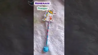 DIY unicorn 🦄 Pentopper for kids #diy #shorts  #satisfying #viralshorts