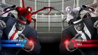 Spider-Man & Hulk (Red) vs Spiderman & Hulk (White) - MARVEL VS. CAPCOM: INFINITE