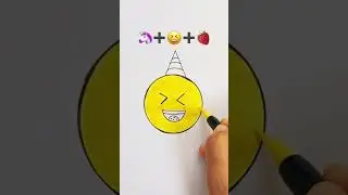 Creative expression 🦄😆🍓 #drawing #youtubeshorts#shorts #shortvideo