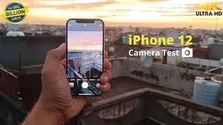 iPhone 12 Vlog Camera Test Review 📸| Selfie Audio Video Portrait Photos🔥 | 4K 1080p SlowMo Flipkart