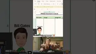 Image function in excel एक्सेल में इमेज फ़ंक्शन.#education #shortsvideo #excel #edit #youtube 🎲🎲🎲🎲📢📢