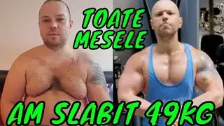 TRANSFORMARE LIVE SAPTAMANA 28 OTTOslabeste SEZONUL 4 | DIETA APICOLA TOATE MESELE | AM SLABIT 49 KG