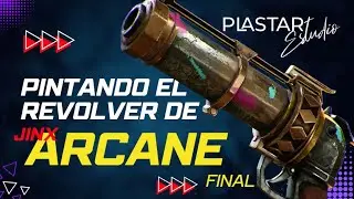 ¡TERMINADO! Pintando pistola de jinx ARCANE