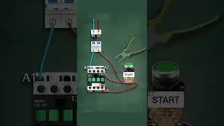 contactor wiring #viral #aircompressor #airconditioner #automobile #shortvideo