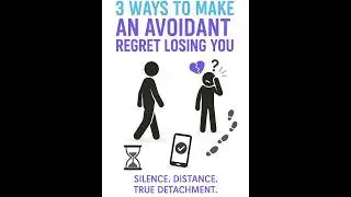 3 Ways to Make an Avoidant Ex Regret Losing You | #BreakupAdvice #SelfRespect