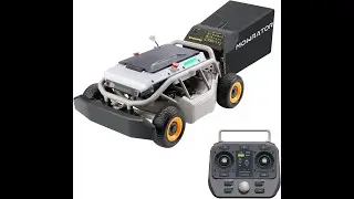 Review: RC Lawn Mower S1 Review &ndash; 1.12 Acres Mowed Efficiently on 37&deg; Slope
