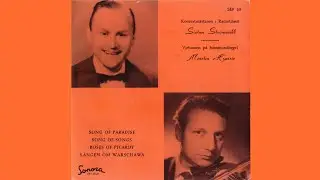 Sixten Str&ouml;mvall and Martin Harris - Song of Paradise (1956 EP)