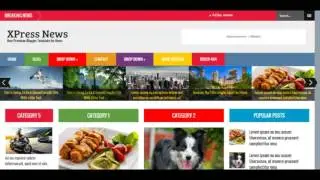 XPress News   Responsive Blogger Magazine Temlate