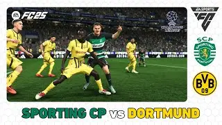 SPORTING CP vs BORUSSIA DORTMUND - UEFA Champions League 2024/25 - EA SPORTS FC 25