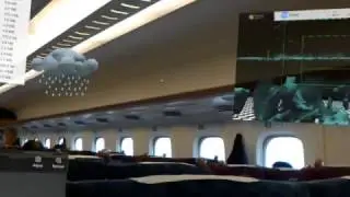[RAW] Microsoft Hololens on Saukura Shinkansen (Bullet Train)  3D View (First Person View)