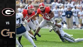 Georgia vs. Georgia Tech Football Highlights (2017)