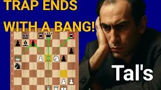 Mikhail Tal vs Mnatsakanian | Genius Positional Trap & Explosive Finish &ndash; URS-ch30, 1962
