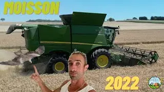 Moisson termin&eacute; - d&eacute;chaumage mais seulement 👌👍