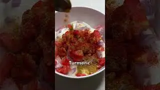 Быстрый и полезный рецепт курицы масала без масла #шорты