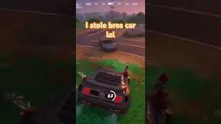 I stole bros car and he tried to get it back
