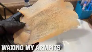 WAXING MY ARMPITS | Liz Walters
