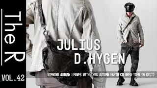 【JULIUS、D.HYGEN】- 秋を感じるアースカラーのアイテムで紅葉を見に京都へ -  The R コーディネート紹介 vol.42 21aw 秋冬 Vlog