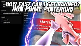 How FAST can i get BANNED in CS2? | INTERIUM (VAC LIVE)