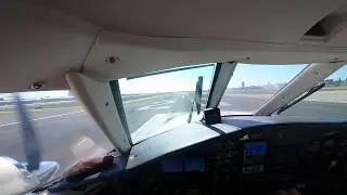 Fairchild Merlin IIIA Departing KSNA, 2/16/2020