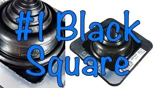 #1 Black Dektite Square EPDM Pipe Flashing