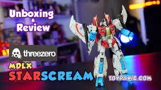 [4K] Unboxing & Review the Transformers MDLX - STARSCREAM Action Figure by ThreeZero