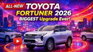 Toyota Fortuner 2026 &ndash; BIGGEST Upgrade Ever! New Interior, Hybrid Engine & Features Revealed || 