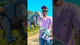 2 electric elephant small and big elephant unboxing | #shorts