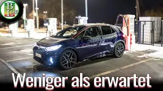 VW ID.3 GTX Performance Fire & Ice | Winter-Reichweitentest bei 130 km/h (&minus;7 &deg;C)