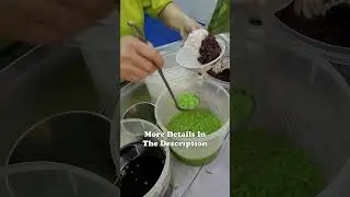 Singapore Chendol | Best Local Dessert | What To Eat In Singapore #Shorts