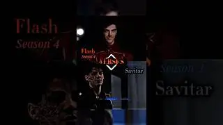 Flash Season 4 Vs Savitar Season 3 ll #dc #cw
