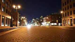 Late Night City Ambience with Calm Urban Silence for Mental Reset