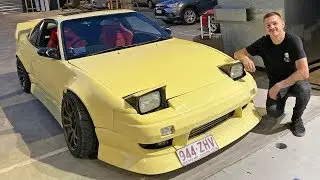 First Drive in my RHD Cream S13!