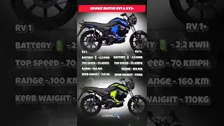 Revolt RV 1 & RV1+| 160km range 😱🔥💀new launch electric bike