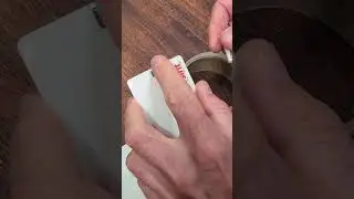 Tamper evident hologram label dispensing and application on cards