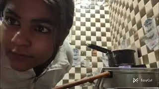 First time cooking 😁🔪 white source pasta 🤤#vlog #cooking