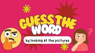 Guess the word | Guess the Compound Word | Fun Picture Challenge for Kids