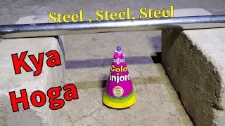 Anar Vs Steel Pipe, 2000० Celsius 😱!!