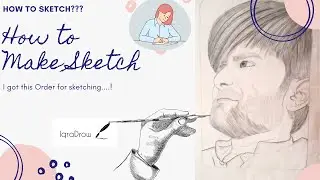 Sketech of my Brother! Trying to Make Clear Face with Simple Pencil #sketching #artandcraft