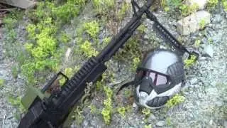 Custom version of the Rlux Crysis Airsoft  Mask by domainofairsoft