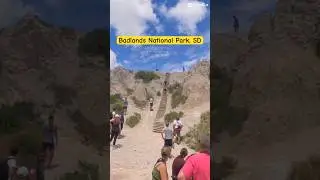 Notch Trailhead, SD #badlandsnationalpark #sd #nationalpark #badlands #hike #views #popular #trail