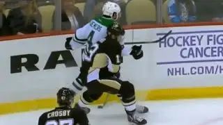 Jason Demers Elbow on Bonino - Game Misconduct (10/22/15)