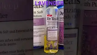 Dr. Teal Lavender Bubble Bath 💜 So relaxing 😌 #esthetician #drteals #beauty