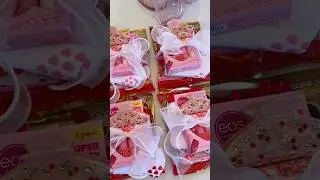 valentines day gift idea🎀❤️ #asmr #valentinesday #pink #aesthetic #giftbasket