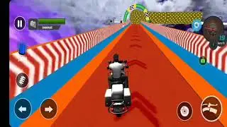 Police Bike Mega Ramp Impossible Bike Stunt Game . Android gameplay