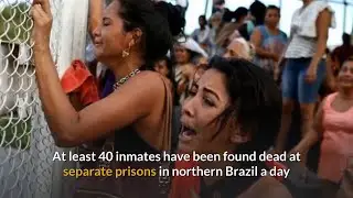 40 strangled to death in Brazil prisons (BBC News Script) Learn English