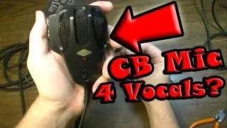 REWIRE a Cobra Dynamic CB Microphone for STAGE USE  - Plus BONUS Tube Disassembly